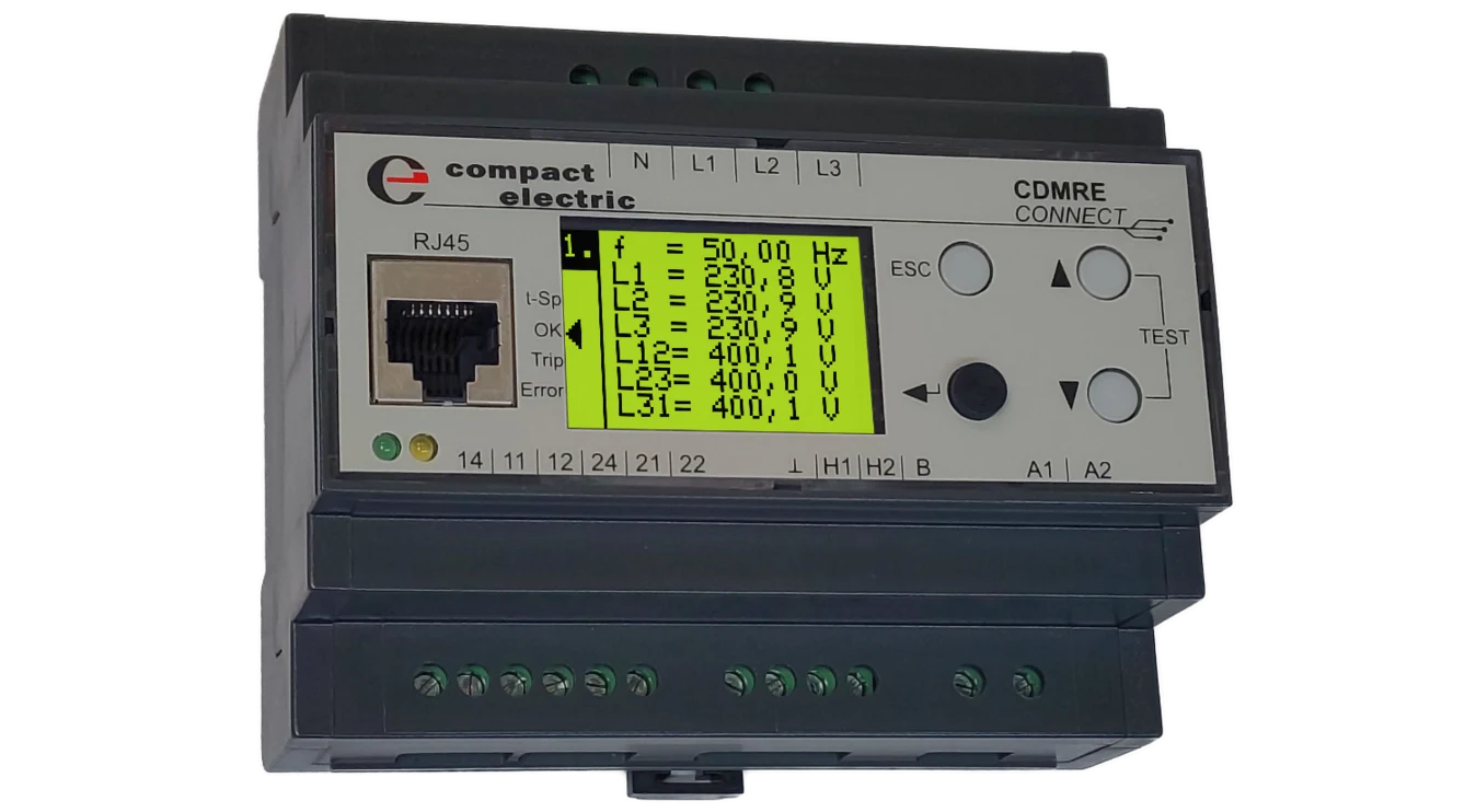 Compact Electric CDMRE-Connect protection relay